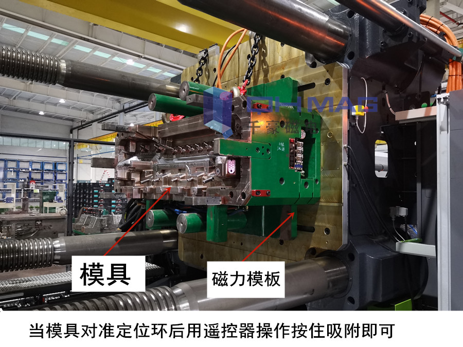 注塑機(jī)換模磁力模板，千豪